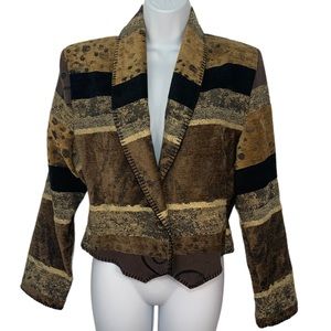 Expose Vintage Chenille Tapestry Jacket